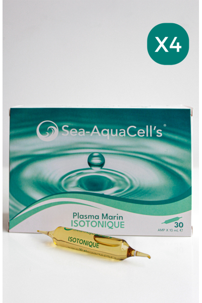 Plasma Marin Isotonique Ampoules 10 ml pour hydratation et récupération naturelles